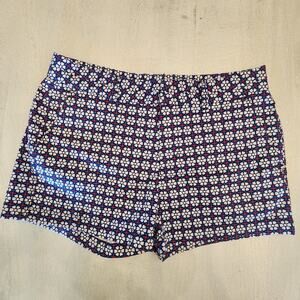 Gap Women's City 3 inch Chino Shorts SZ 6 Floral Classic Spring Floral